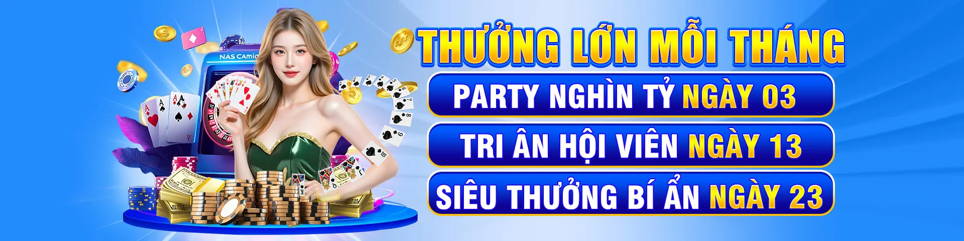 Giao diện no hu club với các trò chơi nổ hũ và tiền thưởng
